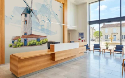 Décoration murale pour services publics – Nuancier d’Images