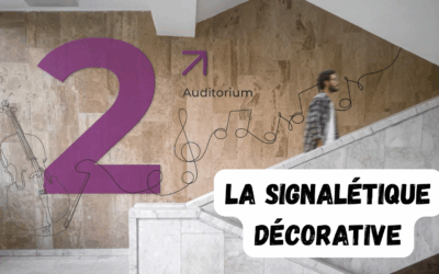 La signalétique décorative : quand l’information devient esthétique